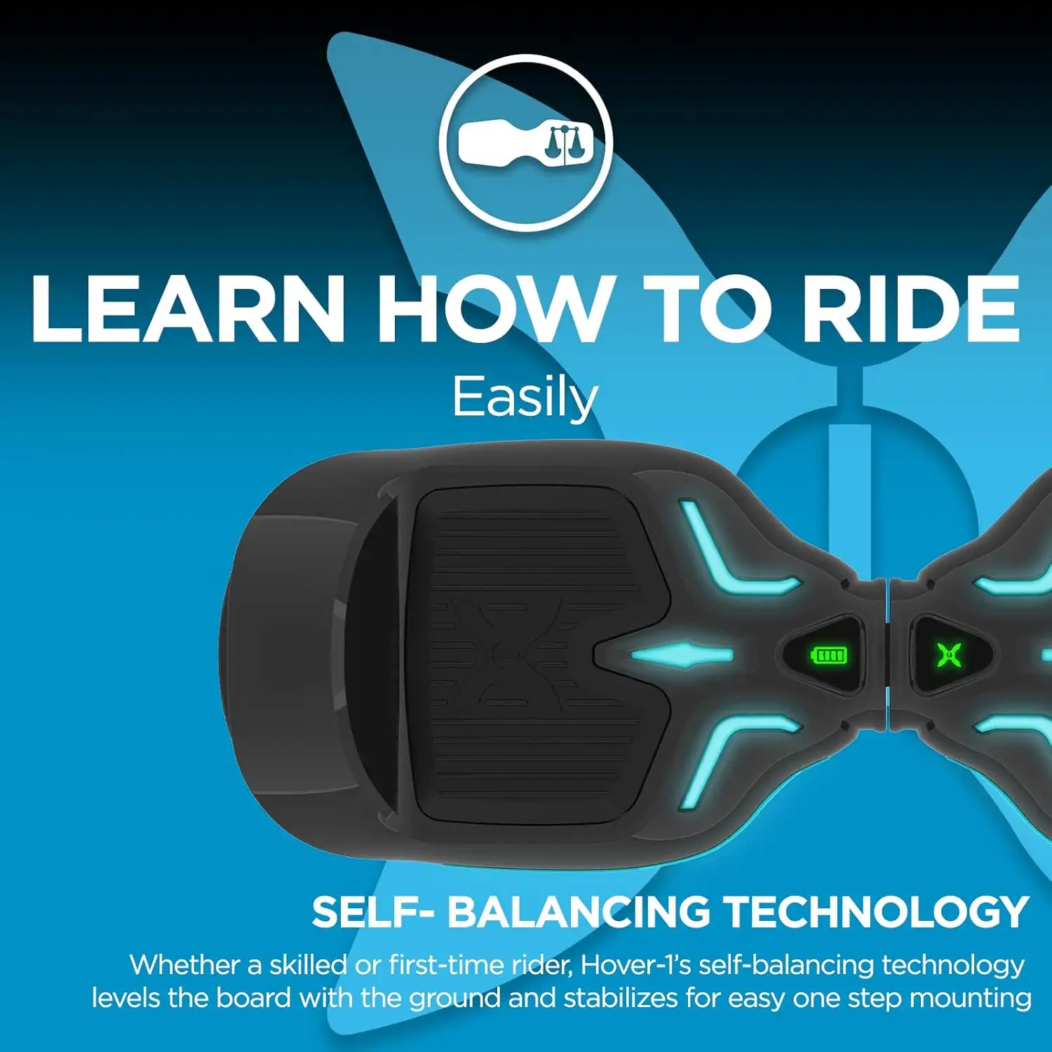 Hover-1 H1-100 Electric Hoverboard Scooter with Infinity LED Wheel Lights - 71sulji9xgl._ac_sl1500_